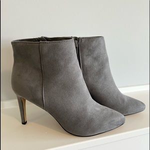 Express - Grey Ankle Booties.
